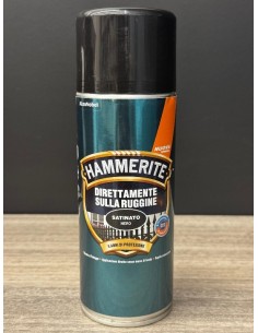 DIRETTAMENTE SULLA RUGGINE SATINATO NERO ML.400