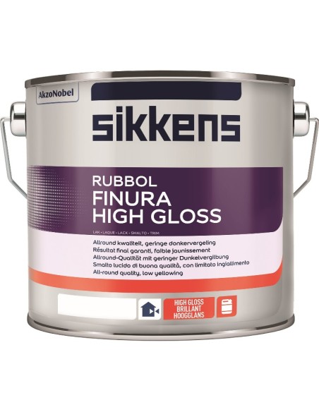 RUBBOL FINURA HG BIANCO LT.2,50