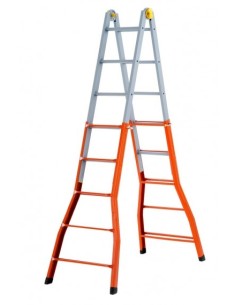 SCALA IN FERRO GRANDE 5+5
