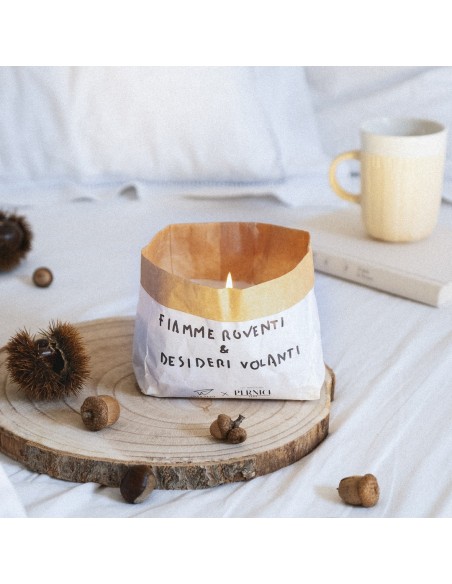 SACCHETTO FIAMME ROVENTI & DESIDERI VOLANTI - BLACK PEPPER & TONKA