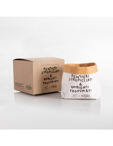 SACCHETTO PENSIERI STROPICCIATI & AMBIENTI PROFUMATI - BLACK PEPPER & TONKA