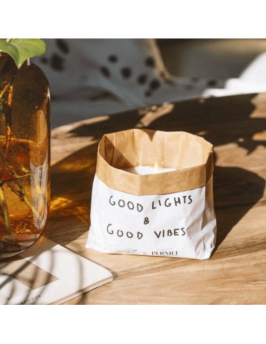 SACCHETTO GOOD LIGHTS & GOOD VIBES - VANILLA & MILK