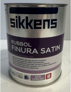 RUBBOL FINURA SATIN BIANCO LT.1
