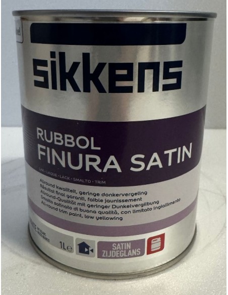 RUBBOL FINURA SATIN BIANCO LT.1