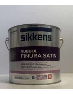 RUBBOL FINURA SATIN BIANCO LT.2,5