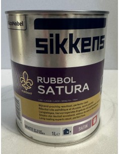 RUBBOL SATURA PLUS BIANCO 1 LT