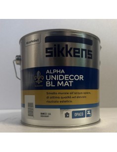ALPHA UNIDECOR BL MAT BIANCO 2,50 LT