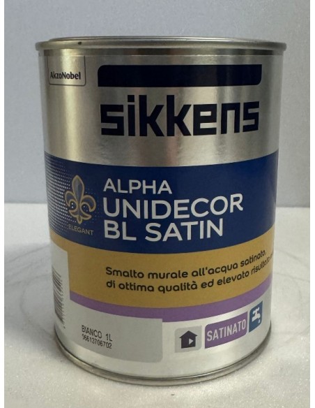 ALPHA UNIDECOR BL SATIN BASE BIANCOW05 LT.1