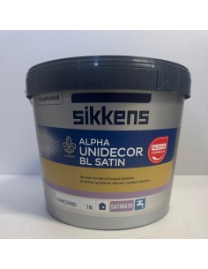 ALPHA UNIDECOR BL SATIN BASE BIANCOW05 LT.10