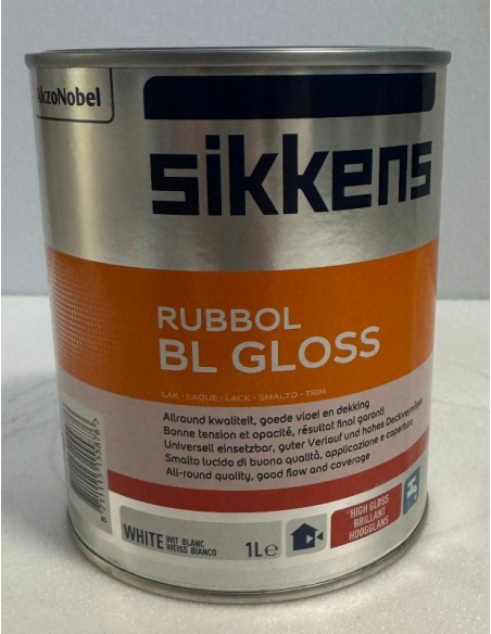 RUBBOL BL GLOSS BIANCO 1 LT