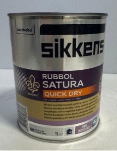 RUBBOL SATURA QUICK DRY WHITE LT.1