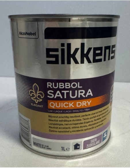 RUBBOL SATURA QUICK DRY WHITE LT.1