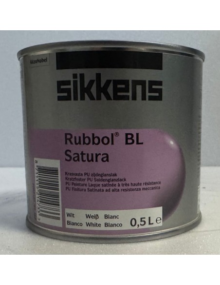 RUBBOL BL SATURA WHITE 0.500 LT