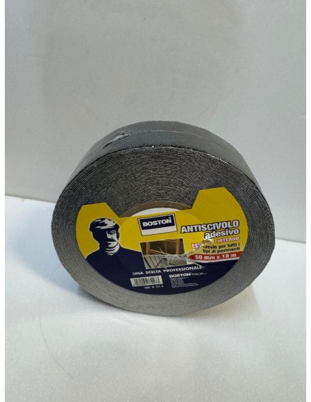 NASTRO NERO ANTISCIVOLO BOSTON MT.18 