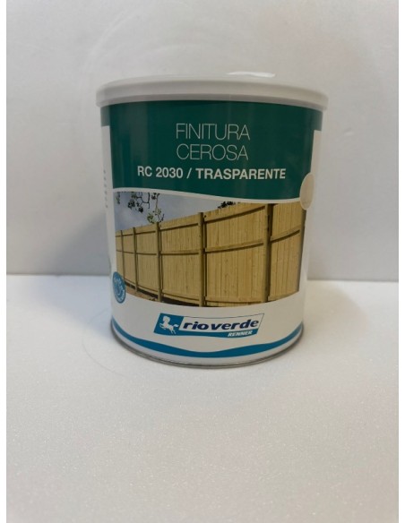RIOVERDE FINITURA CEROSA ALL'ACQUA TRASPARENTE LT.2,5