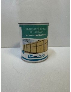 RIOVERDE FINITURA CEROSA ALL'ACQUA TRASPARENTE LT.0,75