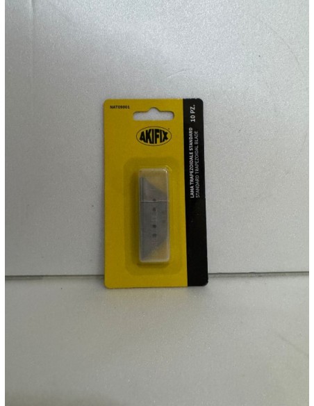 LAMA TRAPEZOIDALE STANDARD (PER RASCHIETTO) PZ.10