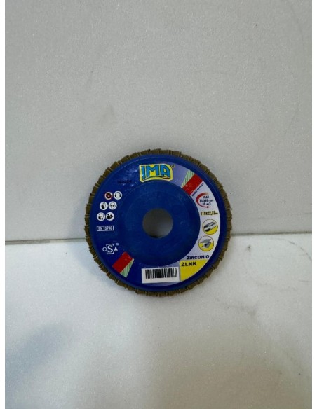 IMA DISCO ZIRCONIO A LAMELLE MM 115 GR. 80