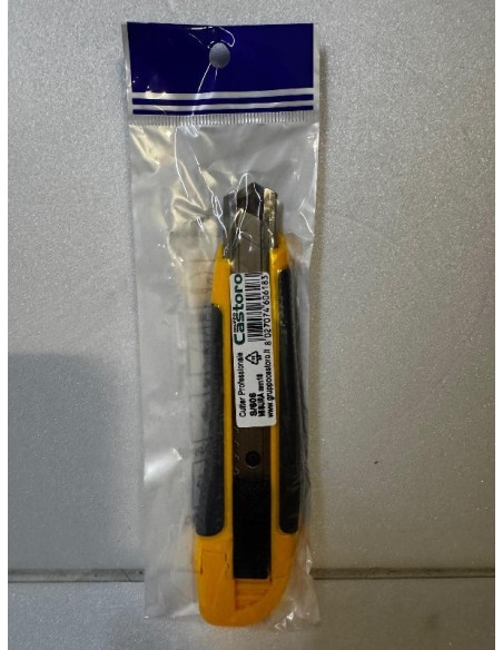 CUTTER PROFESSIONALE 18MM S/606 P.CASTORO