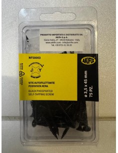 VITE 3,5X45 AUTOFILETTANTE FOSFATATA NERA PZ 75