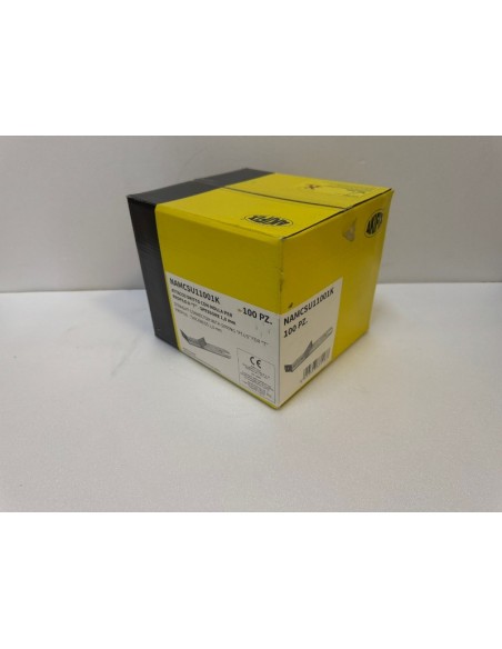 GANCIO A MOLLA PER PENDINO PER FIBRA MINERALE PZ 100