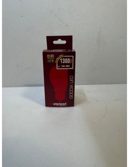 BEGHELLI LED 56810 GOCCIA E27 W13 CALDA 4000K