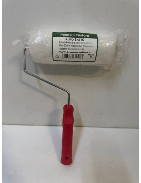 RULLO POLIESTERE BIANCA S.610 CM. 20