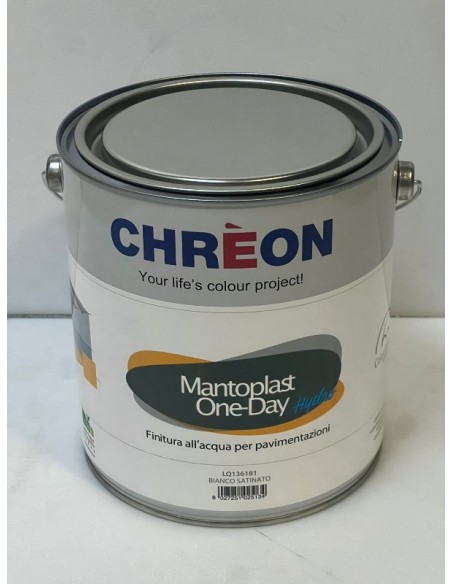 MANTOPLAST HYDRO ONE DAY BIANCO SATINATO LT.3