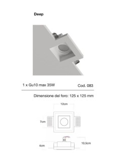 FARETTO IN GESSO 083