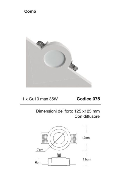 FARETTO IN GESSO 075