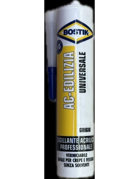 BOSTIK CARTUCCIA ACRILICO GRIGIO ML.300