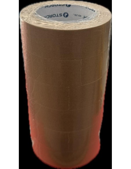 CARTA GOMMATA MARRONE CM.3,6