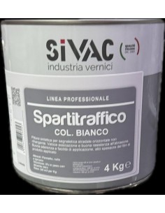 SPARTITRAFFICO KG.4 BIANCO