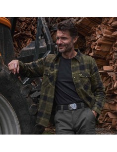 CAMICIA CEDAR DARK GREEN TG.L