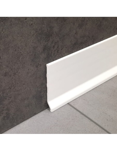 BATTISCOPA PVC B68 BIANCO MT.2