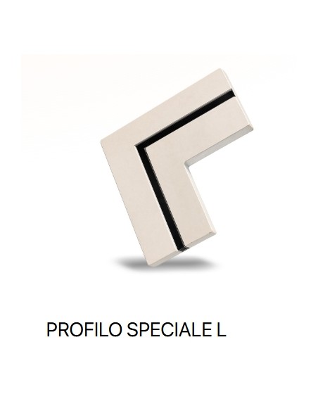 PROFILO SPECIALE A L PER FASCE A LED