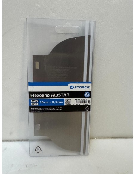 LAMA DI RICAMBIO PER SPATOLA FLEXOGRIP 180X0,3MM STORCH