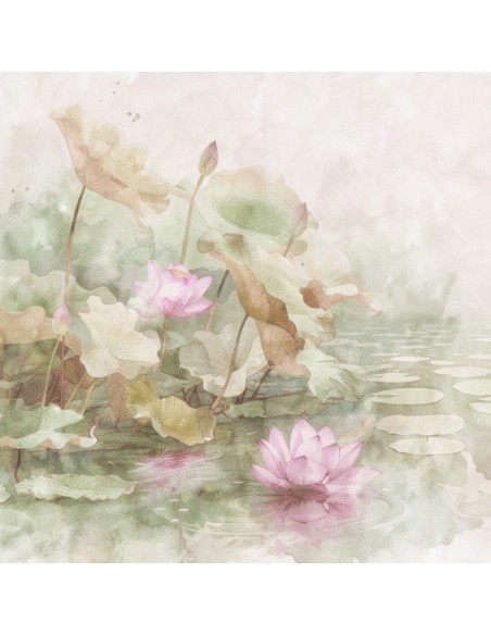 PANNELLO MURALE TRUSSARDI 8 CODICE: Z30368 (NINFEE)