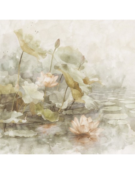 PANNELLO MURALE TRUSSARDI 8 CODICE: Z30369 (NINFEE)