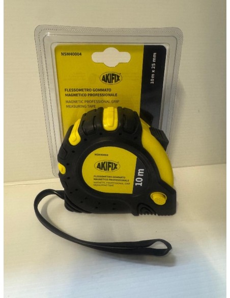 METRO MAGNETICO GOMMATO PROFESSIONALE MT.10