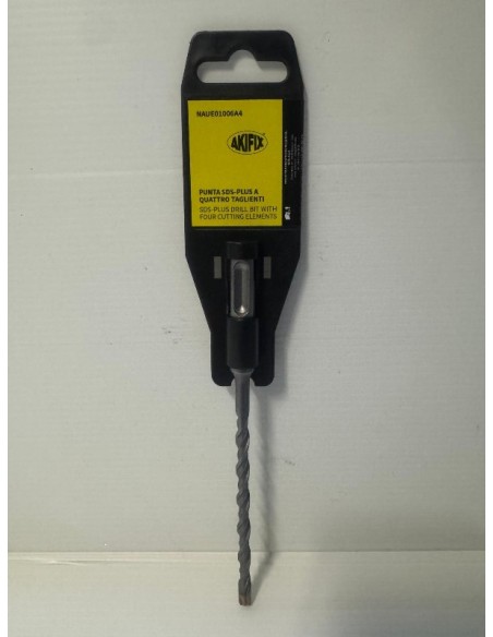 PUNTA SDS PLUS A QUATTRO TAGLIENTI GR. 6X100/160