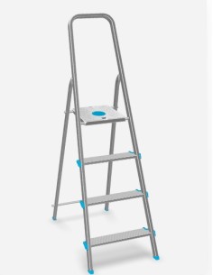 SCALA IN ALLUMINIO LIBELLULA 4 GRADINI