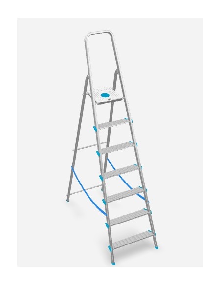 SCALA IN ALLUMINIO LIBELLULA 7 GRADINI