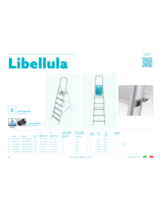 SCALA IN ALLUMINIO LIBELLULA 6 GRADINI 2