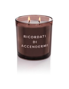 CANDELA GR.350 RICORDATI DI ACCENDERMI - NEROLI & IRIS 2