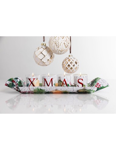 4 CANDELE KIT WHITE XMAS 2024 CAPSULE COLLECTION