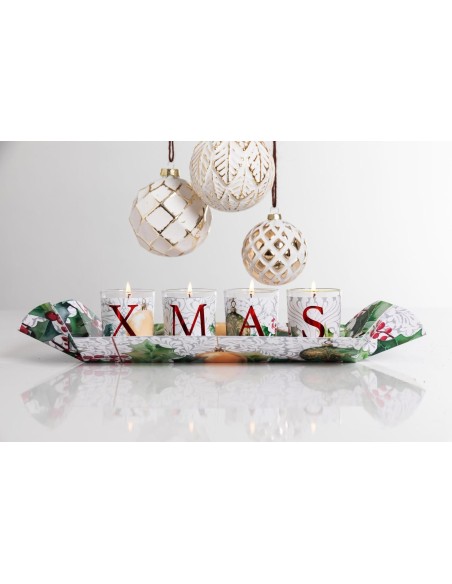 4 CANDELE KIT WHITE XMAS 2024 CAPSULE COLLECTION