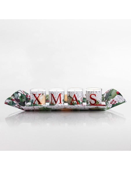 4 CANDELE KIT WHITE XMAS 2024 CAPSULE COLLECTION