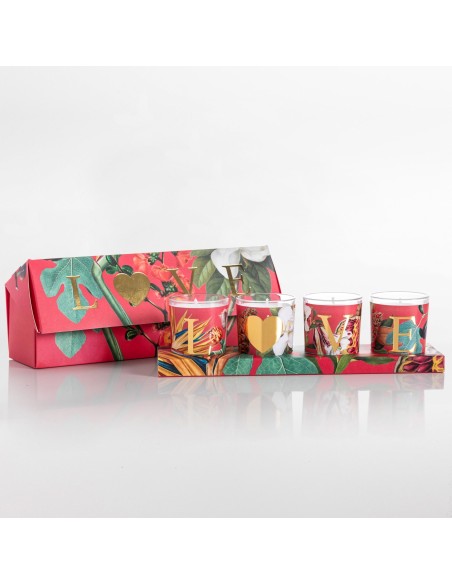 4 CANDELE KIT LOVE CAPSULE COLLECTION