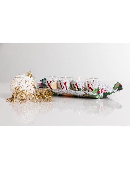 4 CANDELE KIT WHITE XMAS 2024 CAPSULE COLLECTION